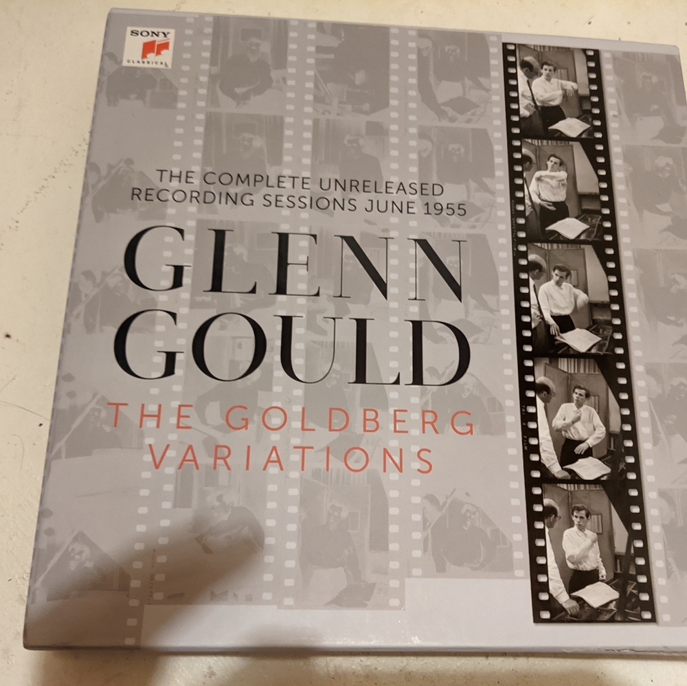 Glenn Gould The Goldberg Variations Box Set LP 7 CD Book Sony Classical